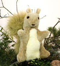 Load image into Gallery viewer, Grey Squirrel Puppet
