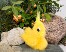 Load image into Gallery viewer, Yellow bird finger puppet
