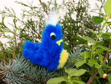 Load image into Gallery viewer, Bluebird Finger Puppet
